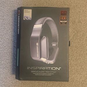 Monster Inspiration Over-Ear Headphones — Silver